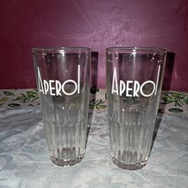 Coppia Bicchieri Vintage Aperol – Anni ’60/’70 