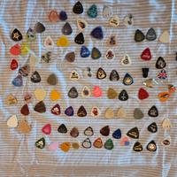 Lotto Plettri chitarra Rari Vari Speciali