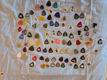 Lotto Plettri chitarra Rari Vari Speciali