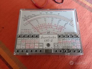 Tester ICE 680G       Multimetro analogico