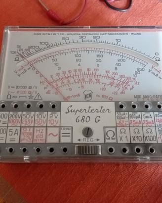 Tester ICE 680G       Multimetro analogico
