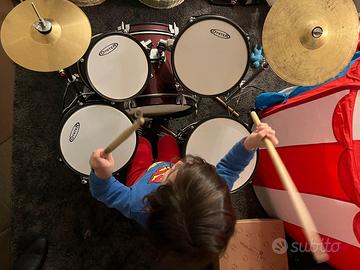 Batteria acustica da bambino