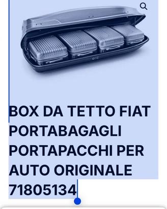Box Originale Fiat