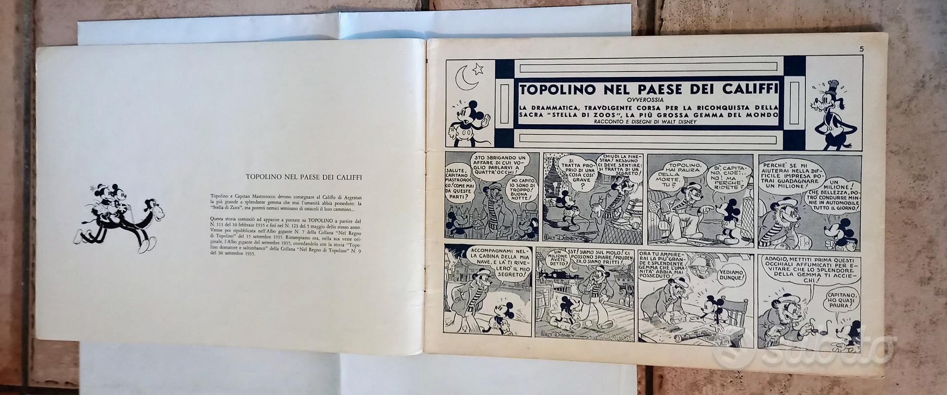 topolino 1 lira nel paese dei califfo walt disney - Libri e Riviste In  vendita a Treviso