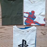 3 tshirt bambino 8/10 anni H&M 