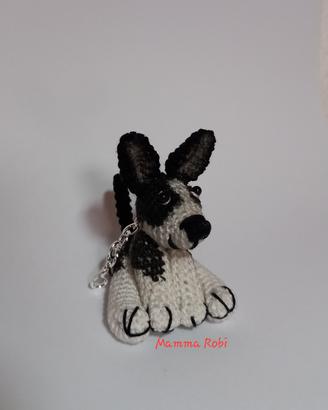 portachiavi chihuahua amigurumi 