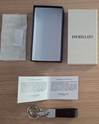 PORTACHIAVI acciaio e pelle - SU06 - MORELLATO