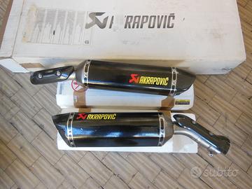 Scarico Akrapovic carbonio Yamaha R1 2009