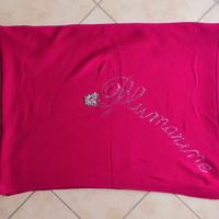 Blumarine plaid deluxe con ricamo in cristalli