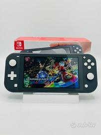 Nintendo Switch Lite Grigia Con Scatola e Libretto