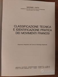 Classificazione identificazione movimenti franosi