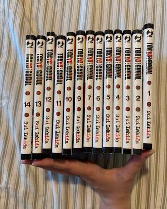 tokyo ghoul 1-7, 9-14