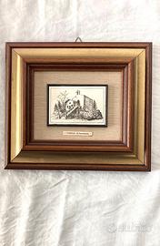 Quadretto vintage Cividale del Friuli,S.Pantaleone