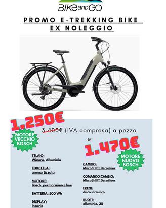 E-Trekking Bike Winora  Tria 10 ex noleggio
