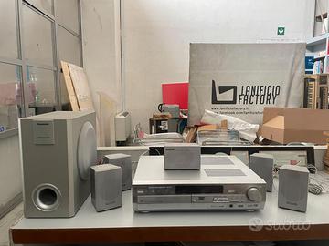 Impianto  Home Theater Panasonic 5.1 con lettore D