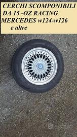 Cerchi da 15 scomp OZ Racing Mercedes w124/126 e a