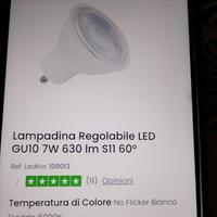 faretti led dimerabili 