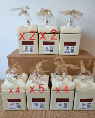 palline di natale vetro Thun 