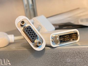 Adattatori mini DVI VGA Composito Apple