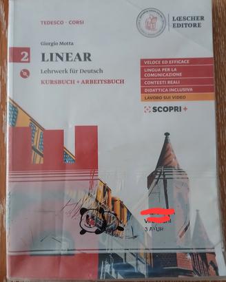 Libro tedesco LINEAR 2 per Istituto Turistico