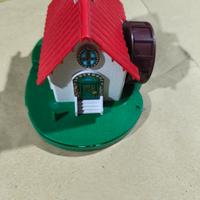 Casa del mulino bianco con tanti accessori dentro 