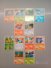 12 carte POKEMON serie Destini Futuri 2010