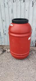 Fusto in plastica 220 litri universale