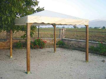 Gazebo da Giardino in legno made in italy