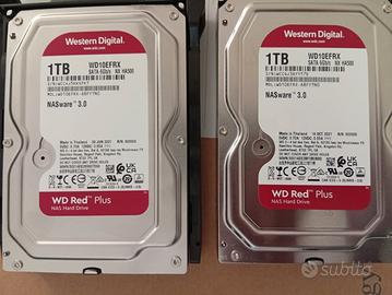 2 HDD WD Red 1TB