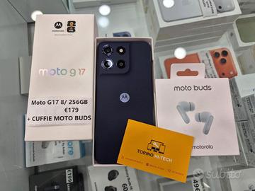 Motorola Moto G17 8/ 256GB + Moto Buds - NUOVO