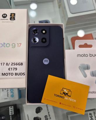 Motorola Moto G17 8/ 256GB + Moto Buds - NUOVO
