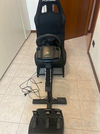postazione con volante g923