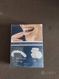 Bite dentale anti bruxismo NUOVO sigillato (2 misu