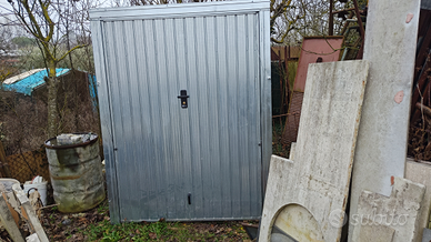 Porte basculanti lamiera zincata 176*235