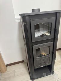 stufa a legna con forno