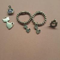 Vari gioielli in argento 