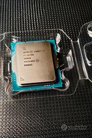 Processore Intel I7 14700 Raptor Lake -- 0 ore di
