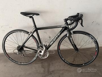 Bici da corsa scott e accessori vari