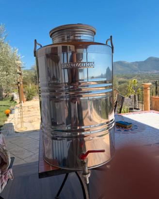SERBATOIO OLIO INOX 50 LT