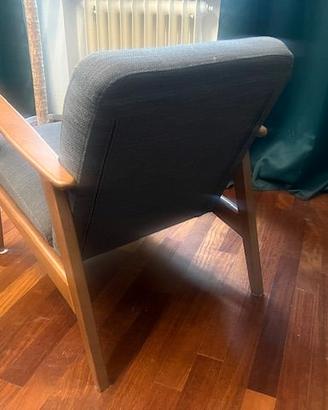 Due poltrone vintage IKEA nuove mai usate
