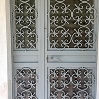 portoncino in ferro battuto artigianale