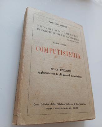 Nuovissimo compendio di Computisteria 1945
