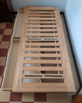 🔥Letto IKEA MANDAL 90x200 + Materasso Matrand