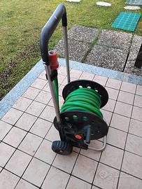 Carrello  avvolgitubo Cabler, completo di tubo. 