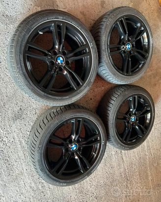 4 cerchi R18 originali bmw + gomme