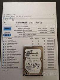 Hard Disk 500GB 2.5” Seagate ST500LM021