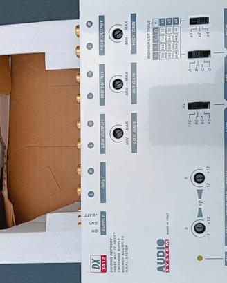 crossover elettronico per hi fi car