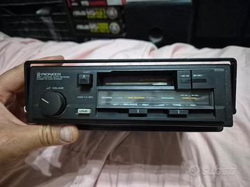 Autoradio anni 80 pioneer e methodo