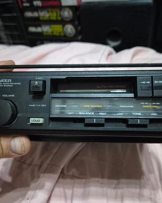 Autoradio anni 80 pioneer e methodo