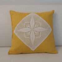 Cuscino 50x50 giallo stile salentino